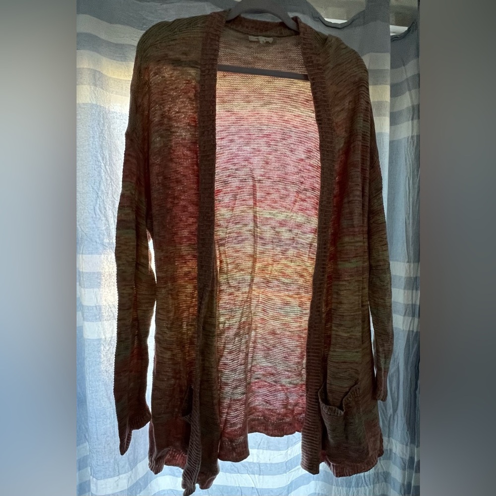 Maurice’s colorful sweater cardigan